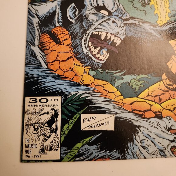 The Fantastic Four #360 (1992) Marvel Comics, 1st App of Dreadface, NM - Picture 6 of 14